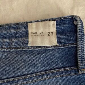 Hudson Jeans Classic Blue Denim Shorts